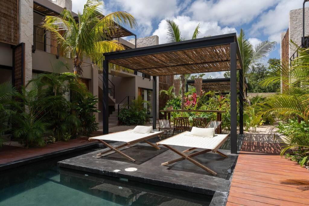 Apartament Toh14, Downtown Tulum Zewnętrze zdjęcie
